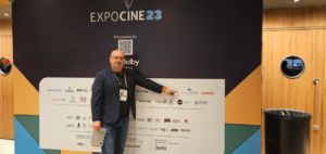 Rhicardo Wanderley, CEO da Maxillusion, na Expocine 2023